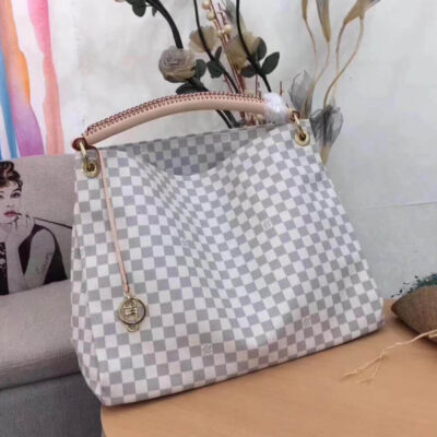 Replica Louis Vuitton Damier Azur Canvas Artsy Gm N41173